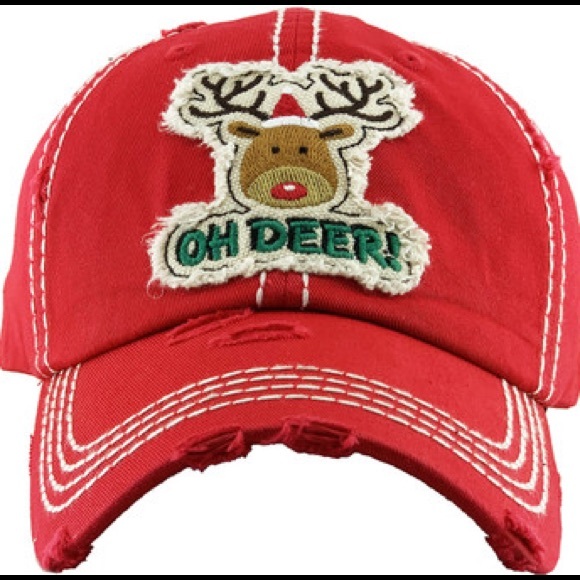 OH DEER WASHED VINTAGE BALLCAP - Picture 5 of 11